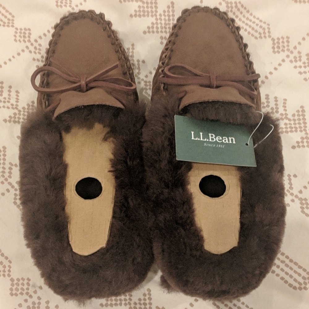 NIB LL Bean Wicked Good Moccasins